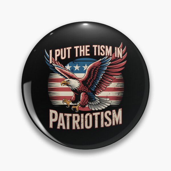 Item preview, I Put The Tism In Patriotism designed and sold by cori-vail.