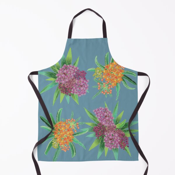 Item preview, Swamp Milkweed and Butterfly Weed (Blue Vertical) designed and sold by Jedi-Artist.