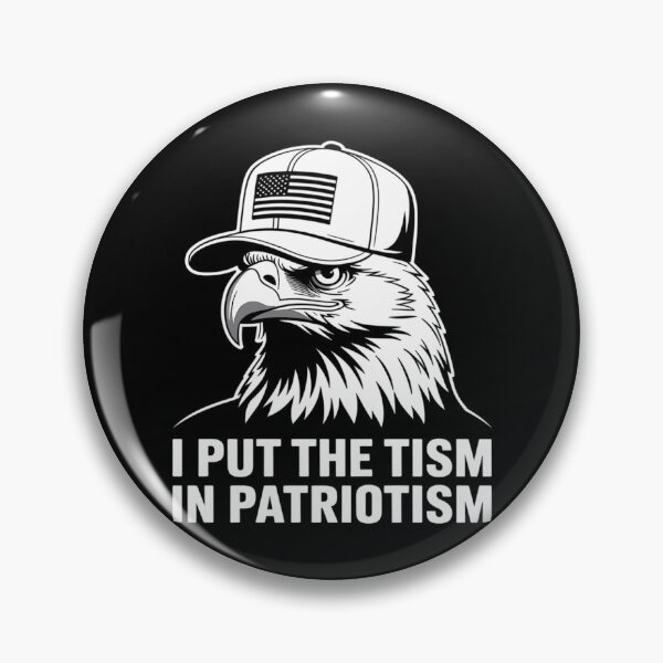 Item preview,  I Put The Tism In Patriotism - A Perfect Gift For Autistic Individuals Who Proudly Embrace Both Their Identity And Patriotism. designed and sold by cori-vail.