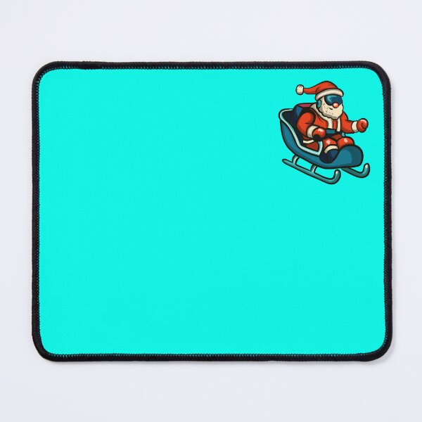 Item preview, FUTURISTIC SANTA IN JET SLED — Redbubble Listing designed and sold by CinthyaNovae.