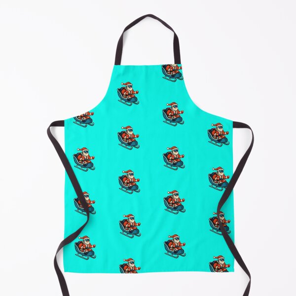 Item preview, FUTURISTIC SANTA IN JET SLED — Redbubble Listing designed and sold by CinthyaNovae.
