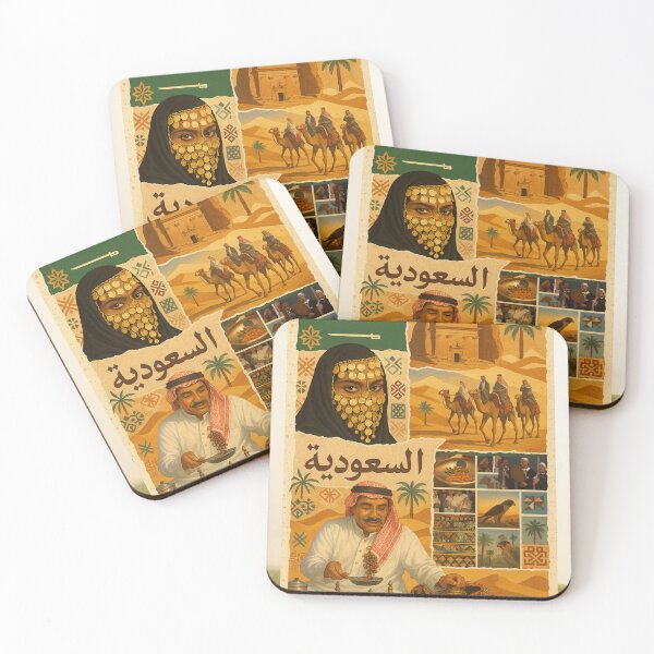 Item preview, Vintage Collage of Saudi Culture – Identity, Heritage and Traditions designed and sold by NorthernDk_art .