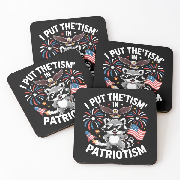 Item preview, I Put The Tism In Patriotism designed and sold by cori-vail.