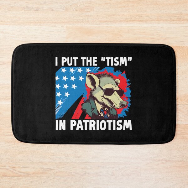 Artikelvorschau, Ich habe den Tismus in Patriotismus gebracht USA Flagge Opossum entworfen und verkauft von cori-vail.