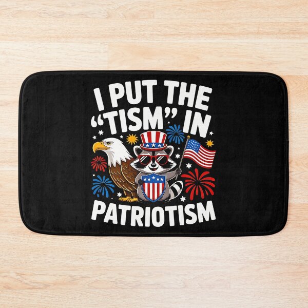 Artikelvorschau, Lustiges Adler-Shirt mit Autismus-Patriotismus-Motiv – Ich bringe den Patriotismus ins Spiel. entworfen und verkauft von cori-vail.