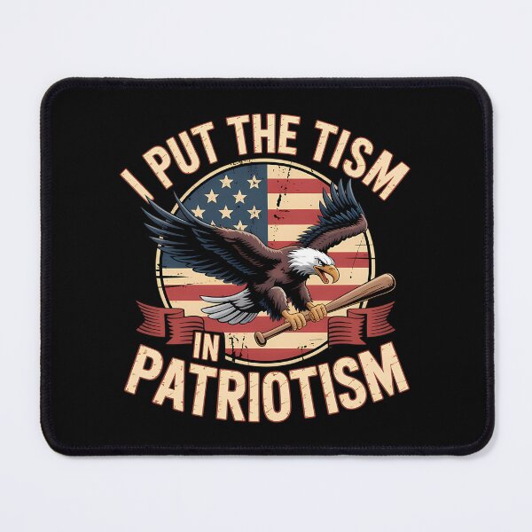 Item preview, I Put The Tism In Patriotism designed and sold by cori-vail.
