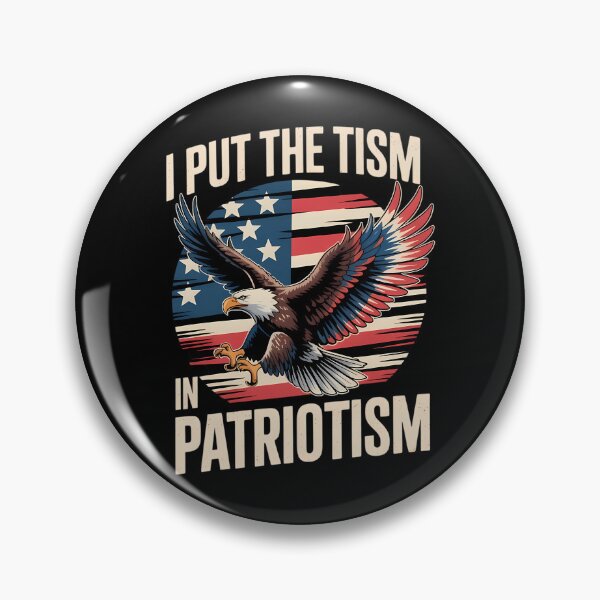Item preview, I Put The Tism In Patriotism designed and sold by cori-vail.