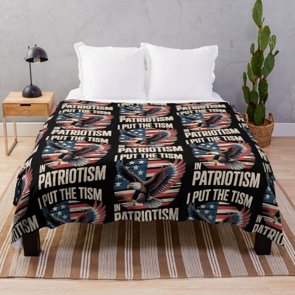 Item preview, I Put The Tism In Patriotism designed and sold by cori-vail.