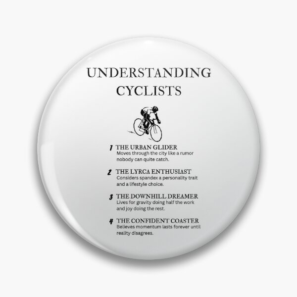 Item preview, Cyclist Comedy Graphic Design designed and sold by PsyFlow35.