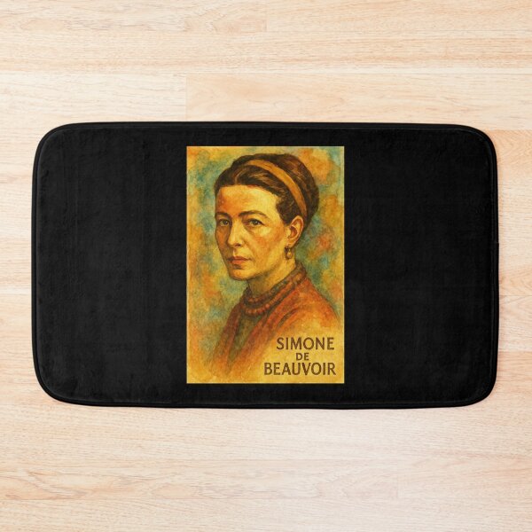 Item preview, Simone de Beauvoir designed and sold by Sarcastic designs.