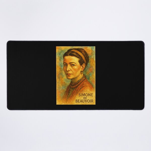 Item preview, Simone de Beauvoir designed and sold by Sarcastic designs.
