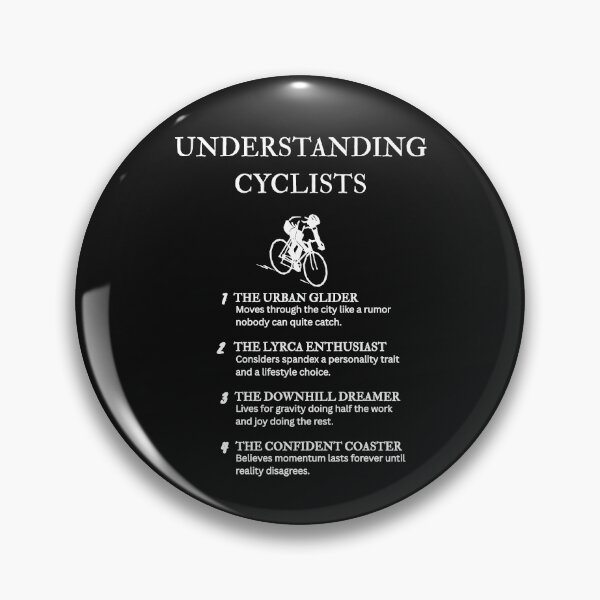 Item preview, Cyclist Comedy Graphic Design – Black designed and sold by PsyFlow35.