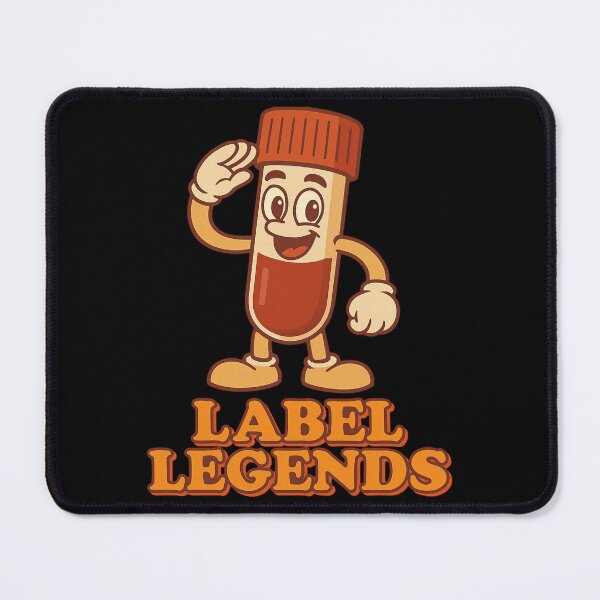 Item preview, Funny Phlebotomist Label Legends Cute Cartoon Design designed and sold by Virelo.