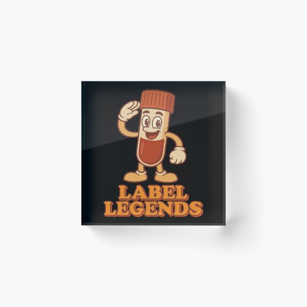 Item preview, Funny Phlebotomist Label Legends Cute Cartoon Design designed and sold by Virelo.