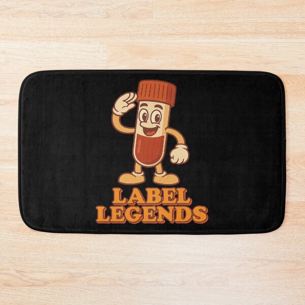 Item preview, Funny Phlebotomist Label Legends Cute Cartoon Design designed and sold by Virelo.