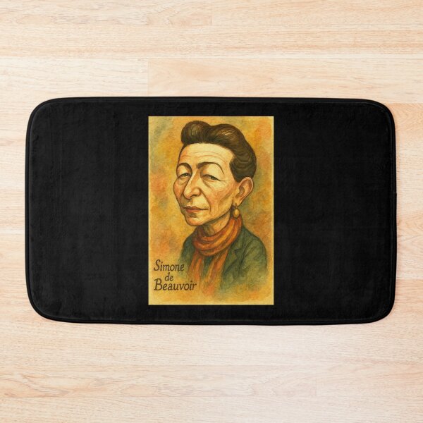 Item preview, Simone de Beauvoir designed and sold by Sarcastic designs.