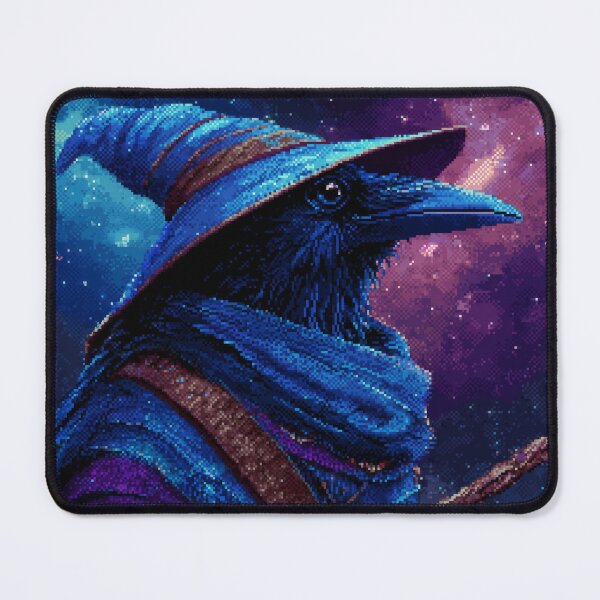 Artikelvorschau, Raven Wizard Pixel Art entworfen und verkauft von Kaos-Bit.