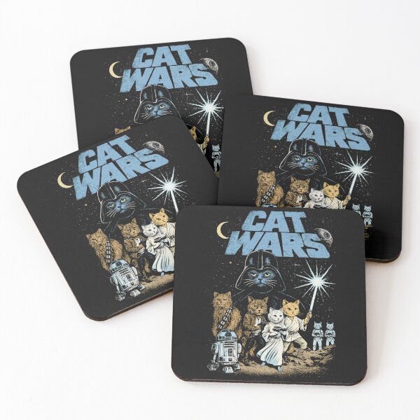 Item preview, Cat Wars Vintage Graphic T-Shirt – Funny Space Cat Parody Tee for Cat Lovers designed and sold by Dutenarafi.