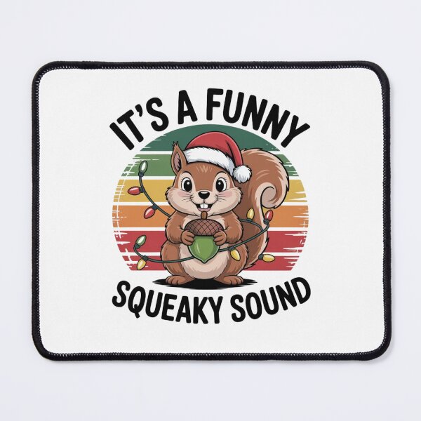 Item preview, It's a Funny Squeaky Sound Christmas Funny Cute Squirrel designed and sold by CharismaSklep.