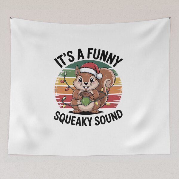 Item preview, It's a Funny Squeaky Sound Christmas Funny Cute Squirrel designed and sold by CharismaSklep.