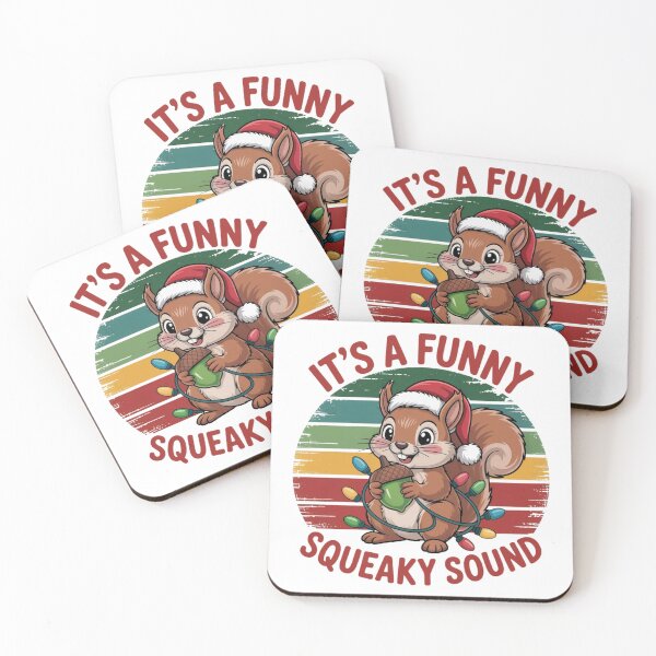Item preview, It's a Funny Squeaky Sound Christmas Funny Cute Squirrel designed and sold by CharismaSklep.