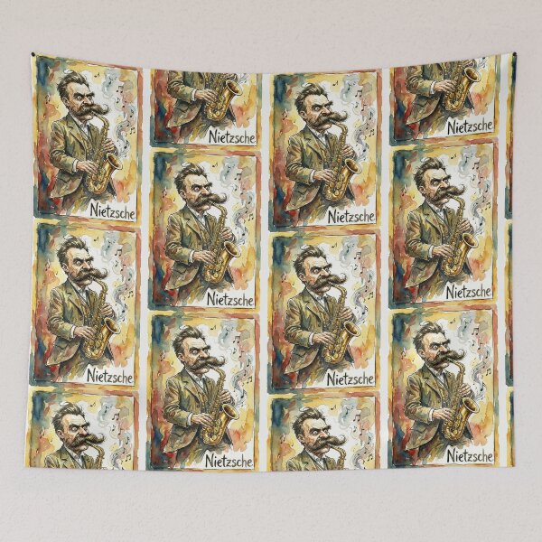 Item preview, Friedrich Nietzsche designed and sold by Sarcastic designs.