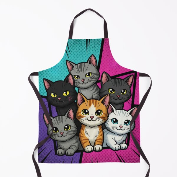 Item preview, Cats in Pop Panel designed and sold by Sauartsy.