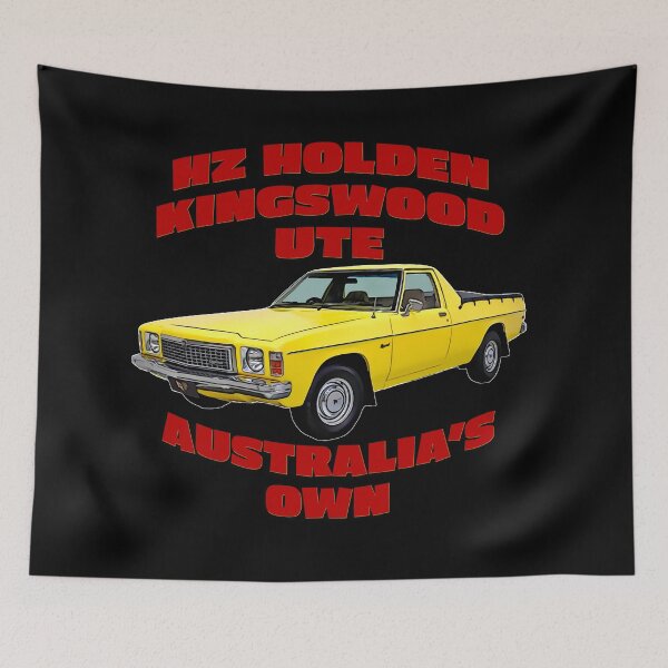 Item preview, HZ Holden Kingswood Ute cartoon style design designed and sold by Michael van der Hoorn.