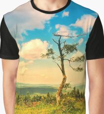 Lonely Tree Graphic T-Shirt