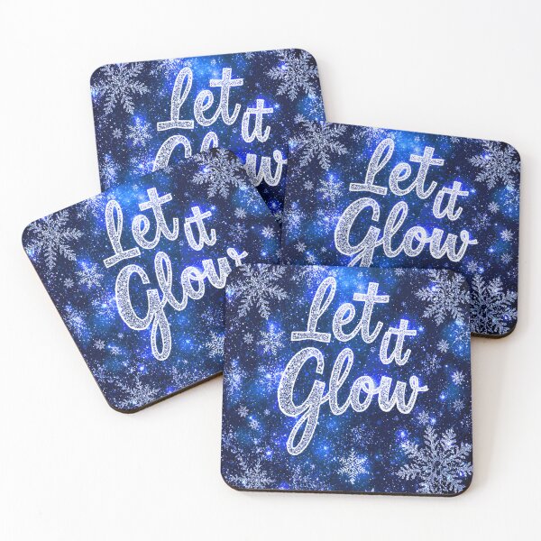 Item preview, Let it Glow — The Radiance of Snowflakes  designed and sold by Felia001.