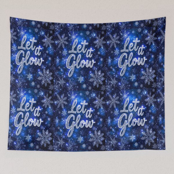 Item preview, Let it Glow — The Radiance of Snowflakes  designed and sold by Felia001.
