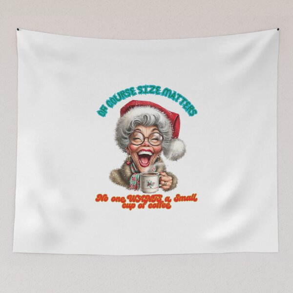 Item preview, Funny old lady that loves coffee designed and sold by Chubbyunicorncreations.