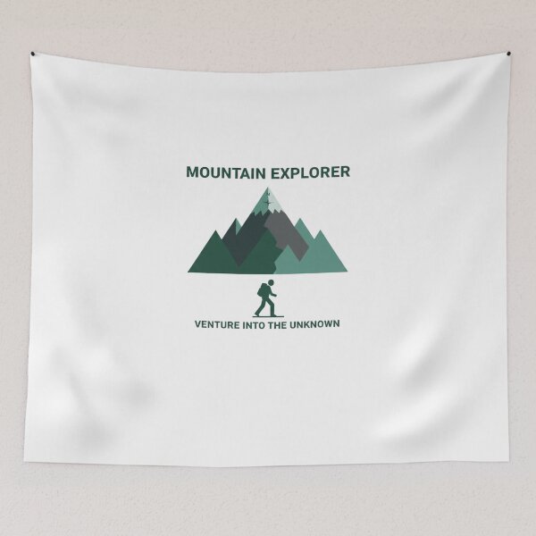 Item preview, mountain explorer t-shirt designed and sold by TheHappyHaul.