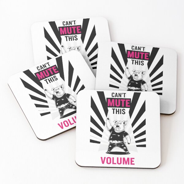 Item preview, Quiet Piggy Energy - Can’t Mute This Volume designed and sold by damelinen.