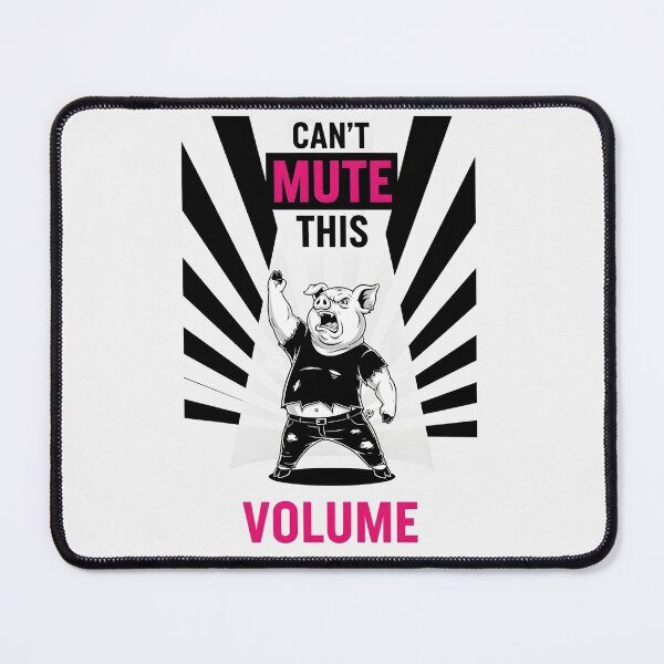Item preview, Quiet Piggy Energy - Can’t Mute This Volume designed and sold by damelinen.
