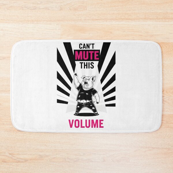 Item preview, Quiet Piggy Energy - Can’t Mute This Volume designed and sold by damelinen.