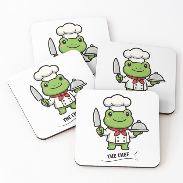 Item preview, Funny Chef Character – Cute Cartoon Cooking Sticker designed and sold by Slaivarart.