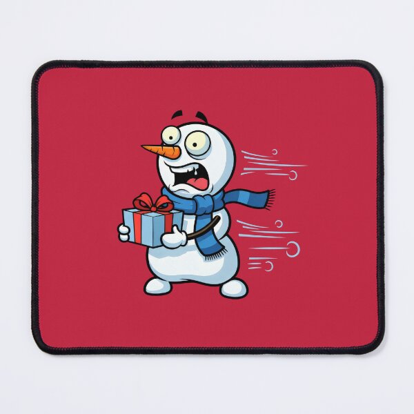 Item preview, Funny Scared Snowman Christmas Gift designed and sold by Animepic222.