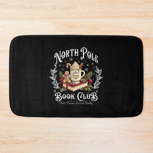 Item preview, North Pole Book Club Reading Bookworm Christmas Book Lover designed and sold by JanetCarolyn.