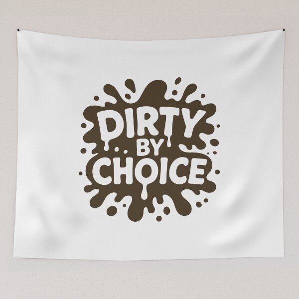 Item preview, Dirty by Choice Mud Splash designed and sold by SnappyPNG.