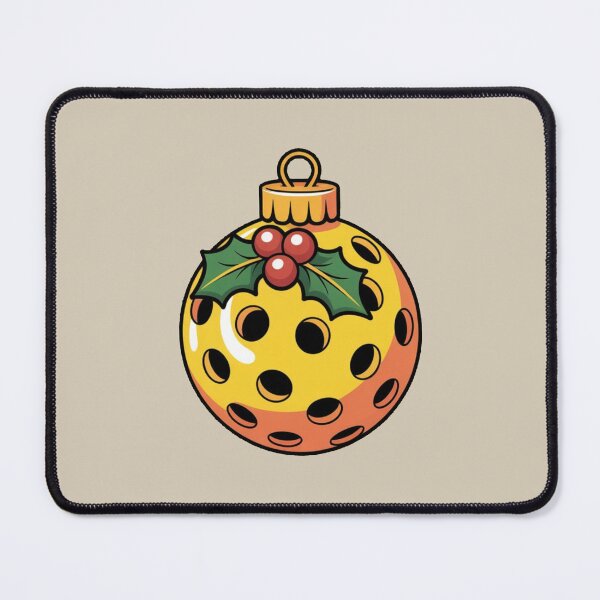Item preview, Merry Christmas Pickleball Ball Xmas designed and sold by Prints-by-Olaf.