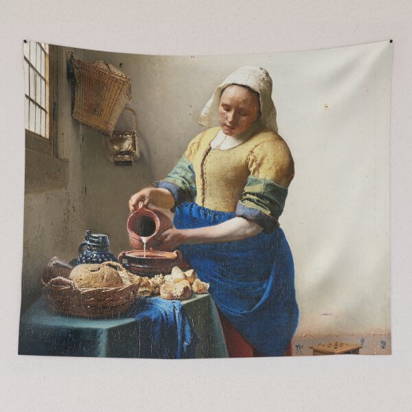 Item preview, HD The Milkmaid, by Johannes Vermeer HIGH DEFINITION designed and sold by MINDTHECHERRY.