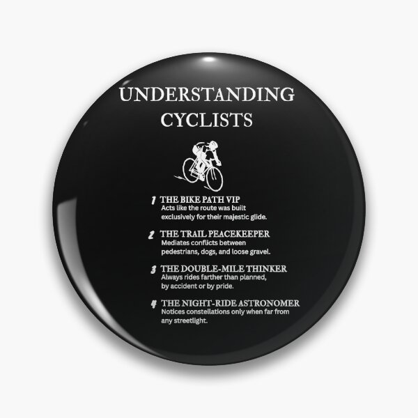 Item preview, Cyclist Humor: Road Edition – Black designed and sold by PsyFlow35.