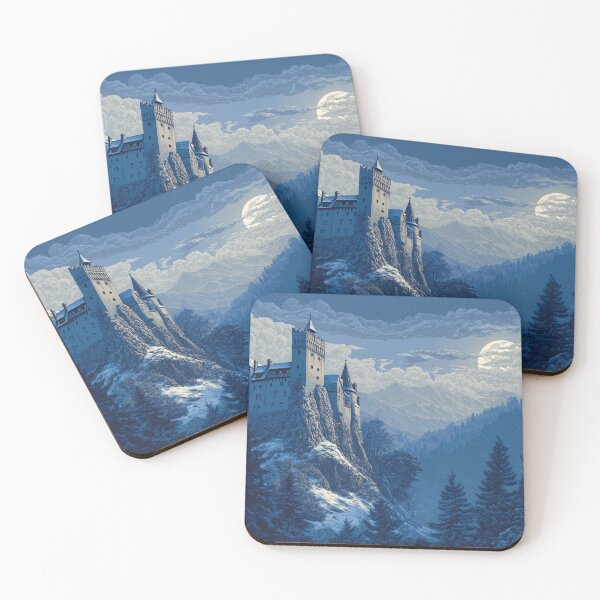 Item preview, Moonlit Legends of Bran Castle designed and sold by ArgentoArt.