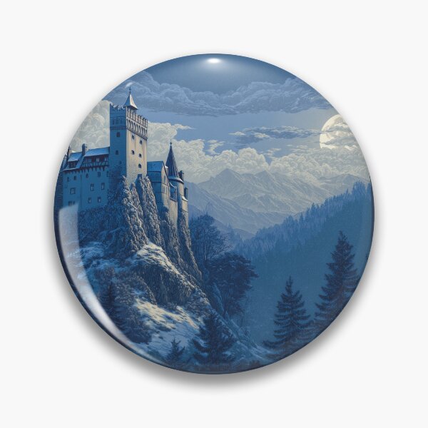 Item preview, Moonlit Legends of Bran Castle designed and sold by ArgentoArt.