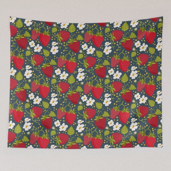 Item preview, Summer Strawberries - Pattern designed and sold by Willow & Grace Designs.