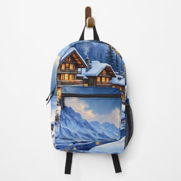 Item preview, Alps, village under the snow designed and sold by jefboutique6150.