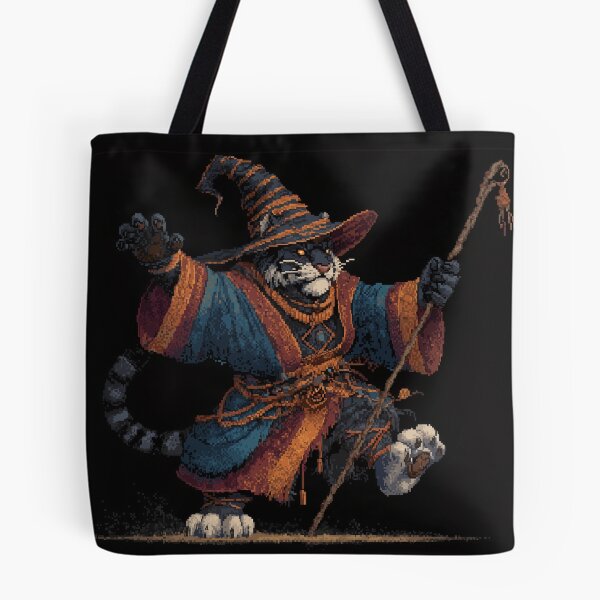Item preview, Tiger Monk Pixel Art designed and sold by Kaos-Bit.