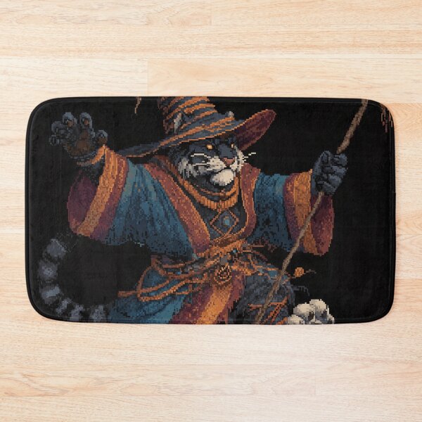Item preview, Tiger Monk Pixel Art designed and sold by Kaos-Bit.