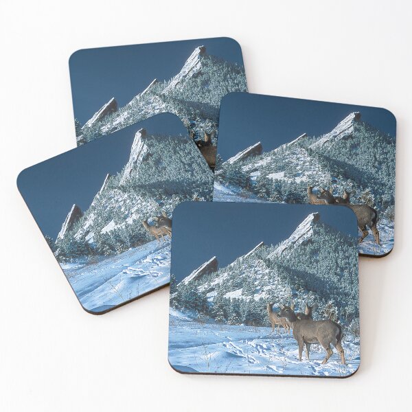 Item preview, Deer Herd At The Flatirons  designed and sold by Gregory J Summers.